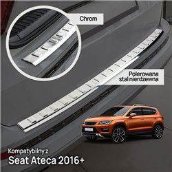 Listwa tylnego zderzaka do SEAT Ateca I (KH7 | 5FP) 2016- stal