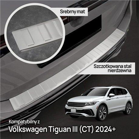 Listwa tylnego zderzaka do Volkswagen VW Tiguan III 2024- | stal