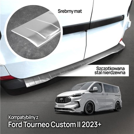 Listwa tylnego zderzaka do Ford Tourneo Custom II 2023- | stal