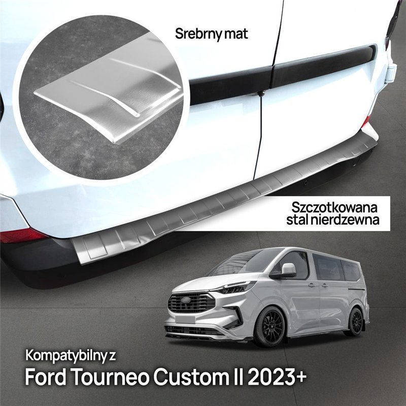 Listwa tylnego zderzaka do Ford Tourneo Custom II 2023- | stal