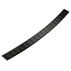Rear bumper trim for BMW X3 (F25) FL 2014-2017 | Black steel