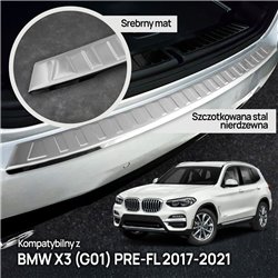 Listwa tylnego zderzaka do BMW X3 (G01) PRE-FL 2017-2021 | stal