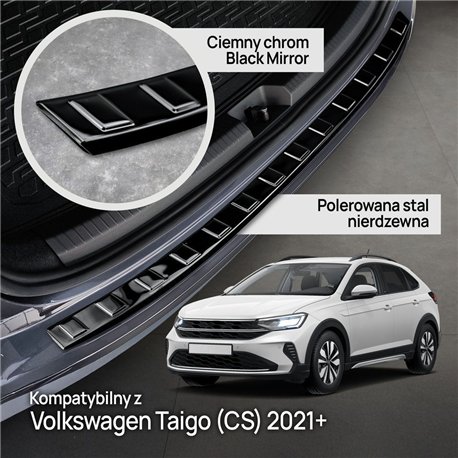 Listwa tylnego zderzaka do Volkswagen VW Taigo I 2021- | stal