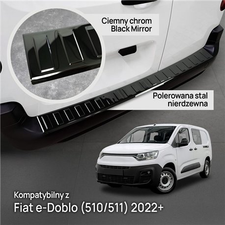 Listwa tylnego zderzaka do Fiat e-Doblo I (510/511) 2022- | stal
