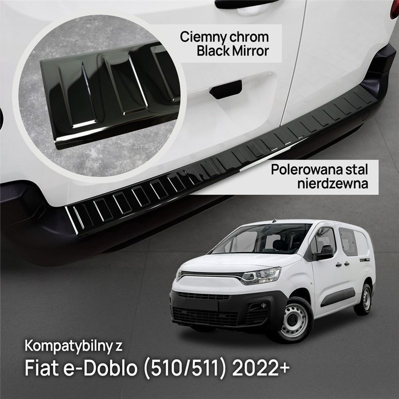 Listwa tylnego zderzaka do Fiat e-Doblo I (510/511) 2022- | stal