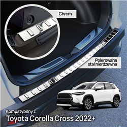 Listwa tylnego zderzaka do Toyota Corolla Cross I 2022- stal