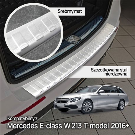 Listwa tylnego zderzaka Mercedes E-Klasa Kombi (S213) 2016-2023 | stal