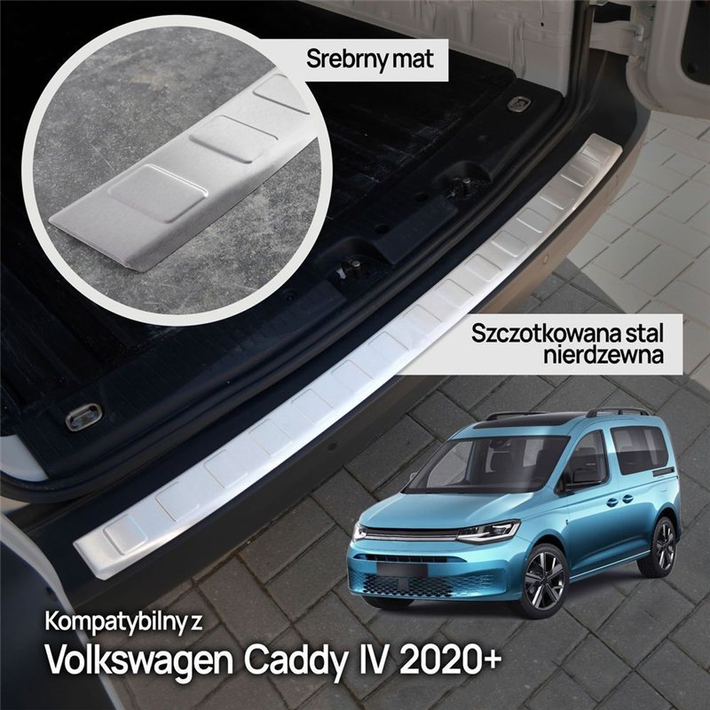 Listwa tylnego zderzaka do Volkswagen VW Caddy 2020- stal