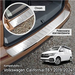Listwa tylnego zderzaka Volkswagen VW Transporter T6.1 2019-2023 stal