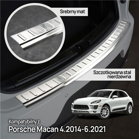 Listwa tylnego zderzaka Porsche Macan I PRE-FL 2014-2021 | stal
