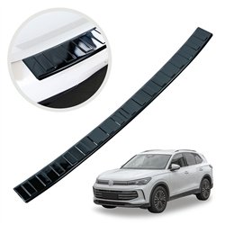 Rear bumper trim for Volkswagen VW Tiguan III CT 2024- steel Piano