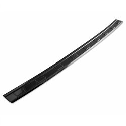Rear bumper trim for Dacia Duster III DJF 2024- Black chrome steel Piano