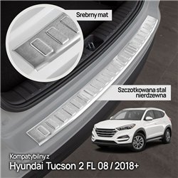 Listwa tylnego zderzaka do Hyundai Tucson III FL 2018-2020 | stal