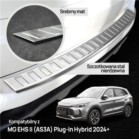Listwa tylnego zderzaka do MG EHS II Plug-In Hybrid 2024- | stal