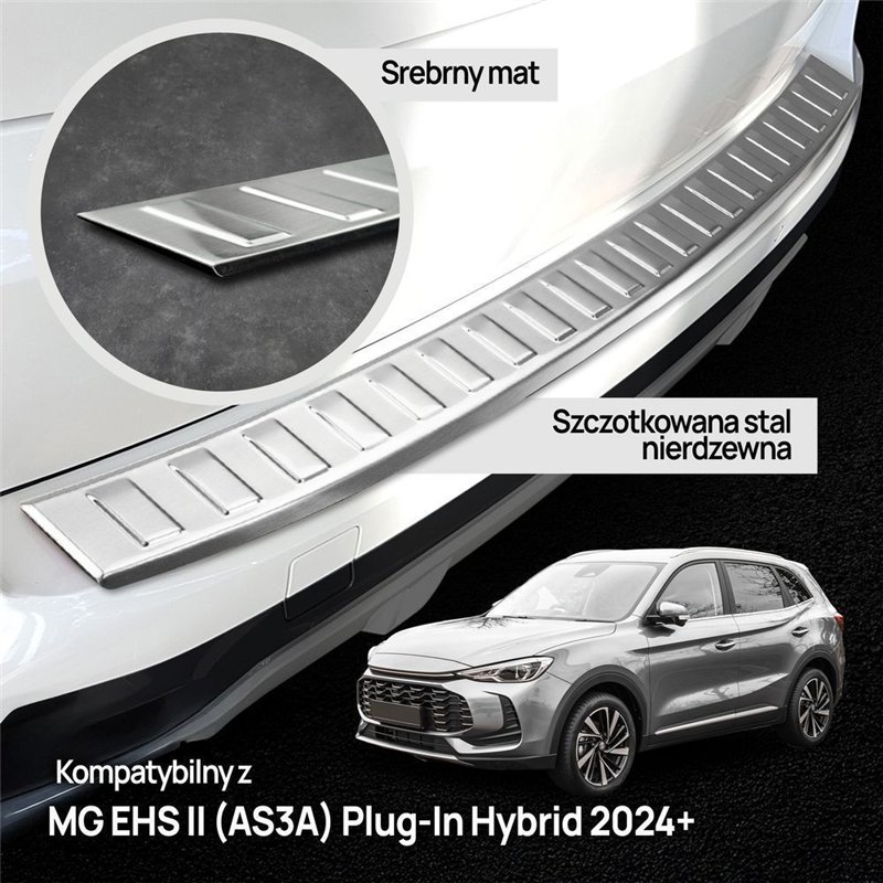 Listwa tylnego zderzaka do MG EHS II Plug-In Hybrid 2024- | stal