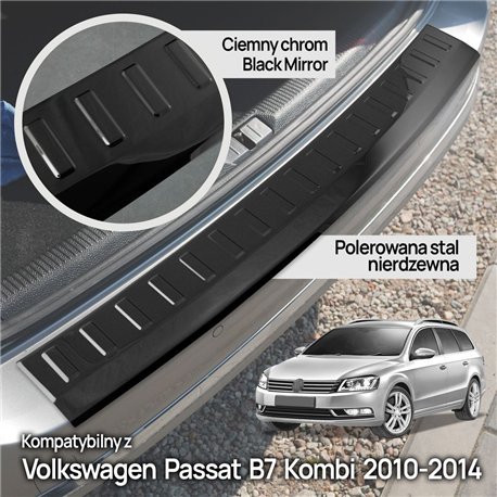 Listwa tylnego zderzaka Volkswagen VW Passat Variant Kombi VII B7 3C/36
