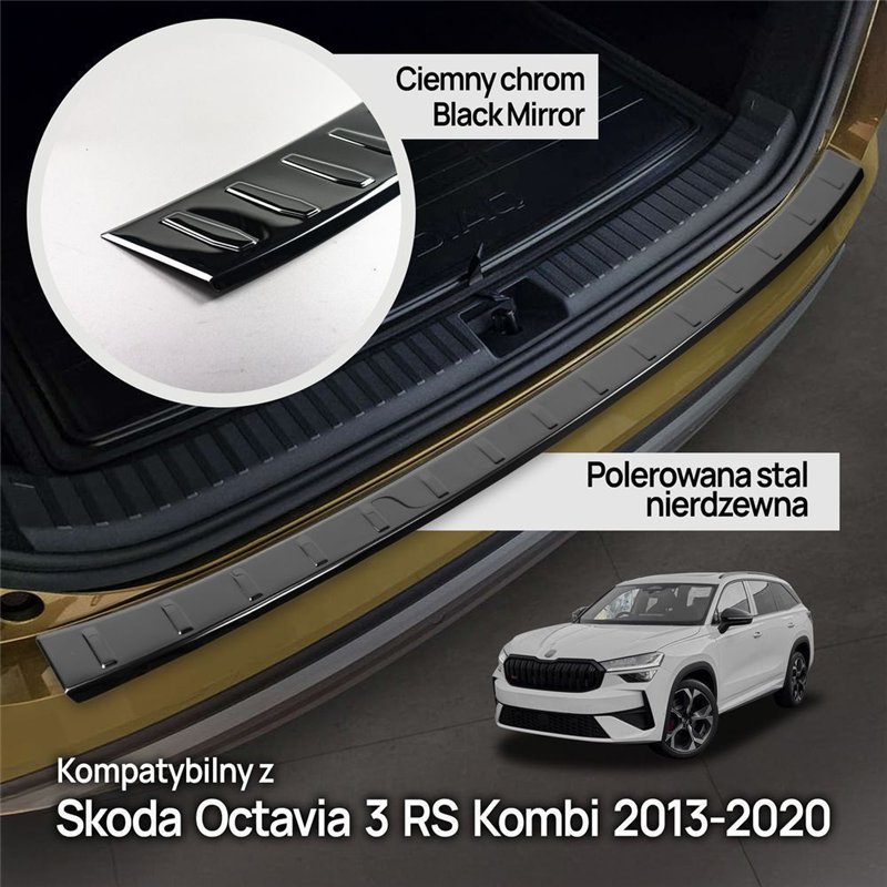 Listwa tylnego zderzaka do Skoda Kodiaq II (PS/NS38) 2024- | stal
