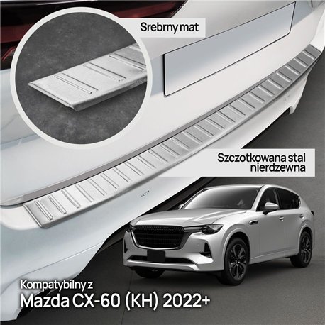 Listwa tylnego zderzaka do Mazda CX-60 I (KH) 2022- | stal