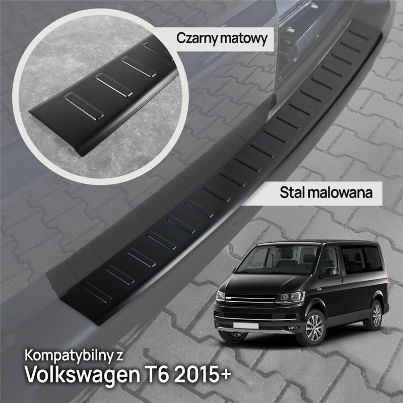Listwa tylnego zderzaka Volkswagen VW Multivan (T6) 2015-2019 | stal