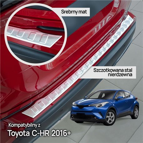 Listwa tylnego zderzaka do Toyota C-HR I 2016-2023 | stal