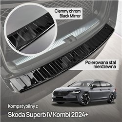 Listwa tylnego zderzaka do Skoda Superb Kombi IV 2024- stal