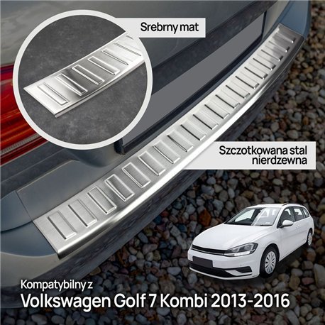 Rear bumper trim for Volkswagen VW Golf Variant Station Wagon VII AUV Kombi