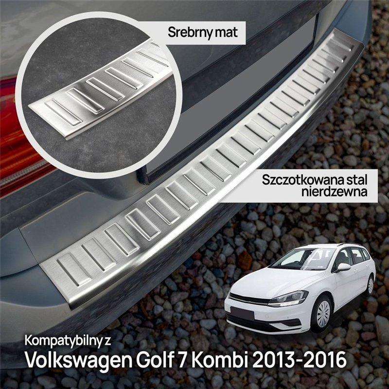 Rear bumper trim for Volkswagen VW Golf Variant Station Wagon VII AUV Kombi