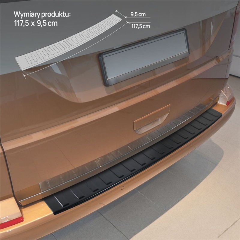 Listwa tylnego zderzaka Volkswagen VW Caravelle (T6) 2015-2019 | stal