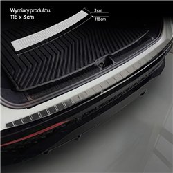 Listwa tylnego zderzaka do Audi Q5 III (GU) 2025- | Chrom stal