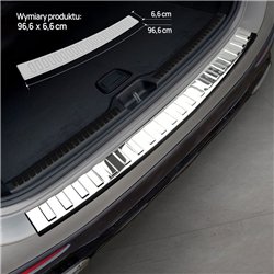 Listwa tylnego zderzaka do Mercedes GLC (X254) 2022- | stal