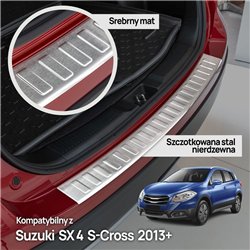 Listwa tylnego zderzaka Suzuki SX4 S-Cross II JY PRE-FL 2013-2021 stal