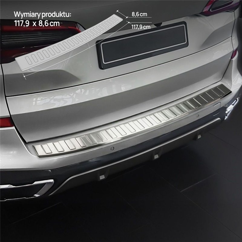 Listwa tylnego zderzaka do BMW X5 (G05) M-Paket 2018- | stal