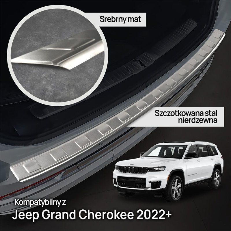 Listwa tylnego zderzaka do Jeep Grand Cherokee V 2022- | stal