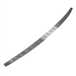 Rear bumper trim for Audi Q5 III (GU) 2025- | Silver steel