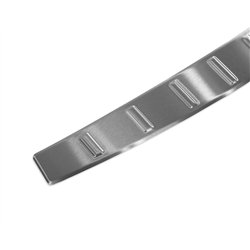 Rear bumper trim for Audi Q5 III (GU) 2025- | Silver steel