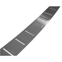 Rear bumper trim for Audi Q5 III (GU) 2025- | Silver steel