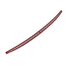Rear bumper trim for Audi Q5 III (GU) 2025- | Silver steel