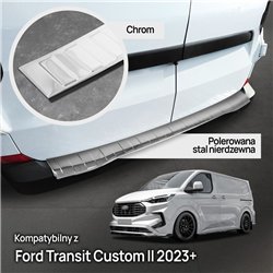 Listwa tylnego zderzaka Ford Transit Custom II (V710) 2023- | stal