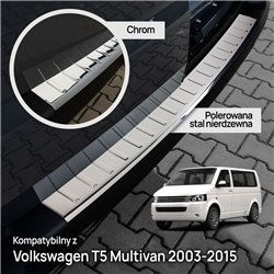 Listwa tylnego zderzaka Volkswagen VW Multivan (T5) 2003-2015 | stal