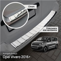 Listwa tylnego zderzaka do Opel Vivaro C (K0) 2019- | Chrom stal