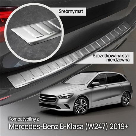 Listwa tylnego zderzaka do Mercedes B-Klasa (W247) 2019- | stal