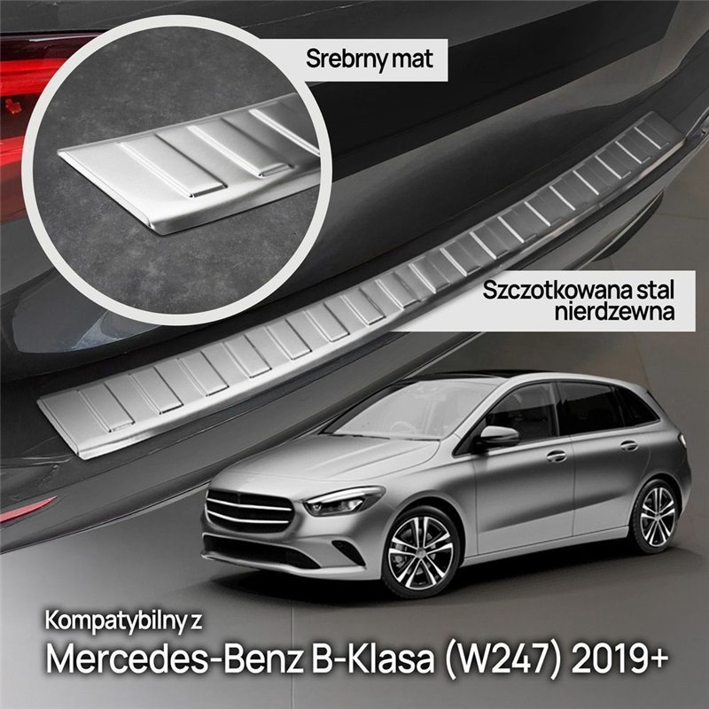 Listwa tylnego zderzaka do Mercedes B-Klasa (W247) 2019- | stal