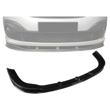 Front splitter for Renault Trafic III (FG/JG) PRE-FL 2014-2019 | Black ABS