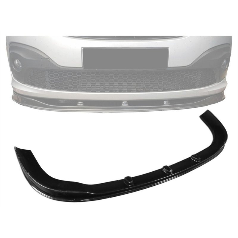 Front splitter for Renault Trafic III (FG/JG) PRE-FL 2014-2019 | Black ABS