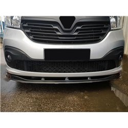 Front splitter for Renault Trafic III (FG/JG) PRE-FL 2014-2019 | Black ABS