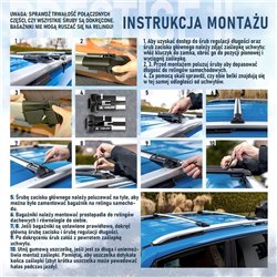 Bagażnik dachowy Ford Focus Turnier Kombi II C307 DA3/DS FL 2008-2011 Pr