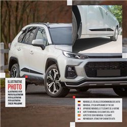 Listwy drzwi bocznych Suzuki Across I XA5P XA50 2020-2025 Kompozyt PU