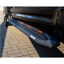 Stopnie boczne do RAM 1500 II (DT) 4D 2019- | AB034 Stal