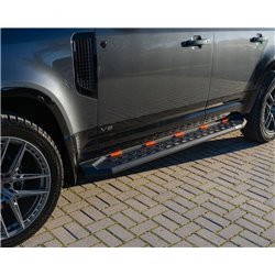 Stopnie boczne do RAM 1500 II (DT) 4D 2019- | AB034 Stal