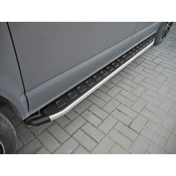Side steps for Mercedes M-Class W163 1998-2005 NS001 Aluminum Plastic